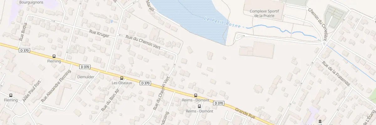 Plan du 56 Rue du Chemin Vert à Ézanville
