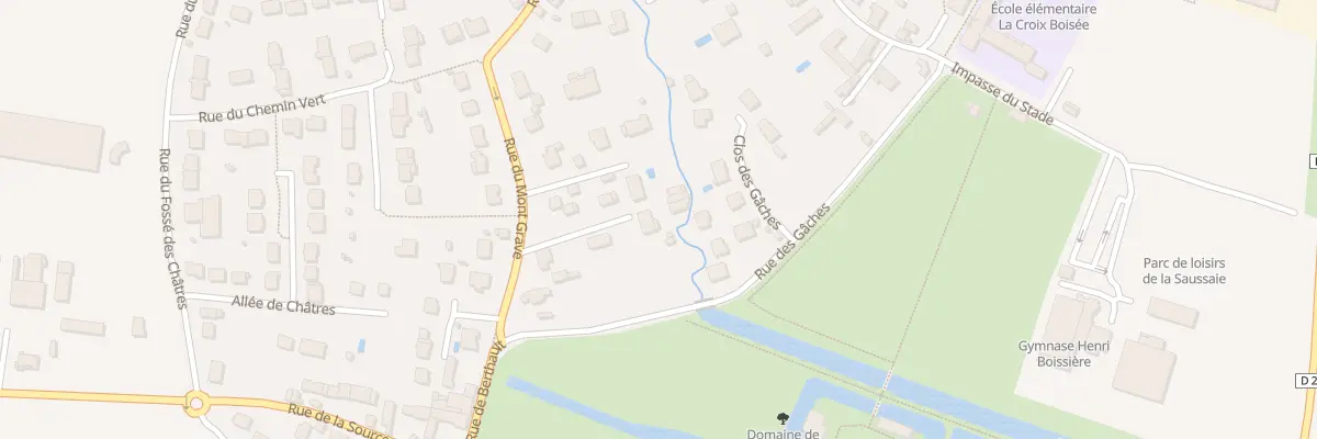 Plan du 29 Rue de Mont Grave à Vert-le-Grand
