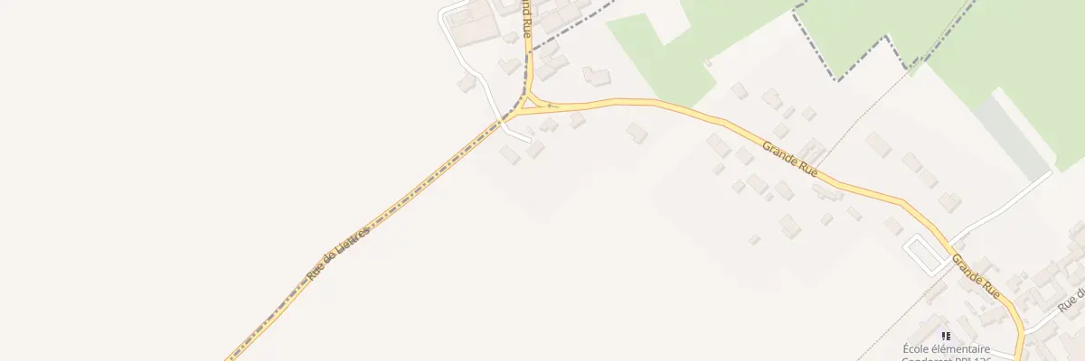 Plan du 3 Rue de Liettres à Quernes