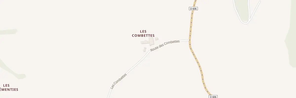 Plan du 5124 Les Combettes à Almont-les-Junies