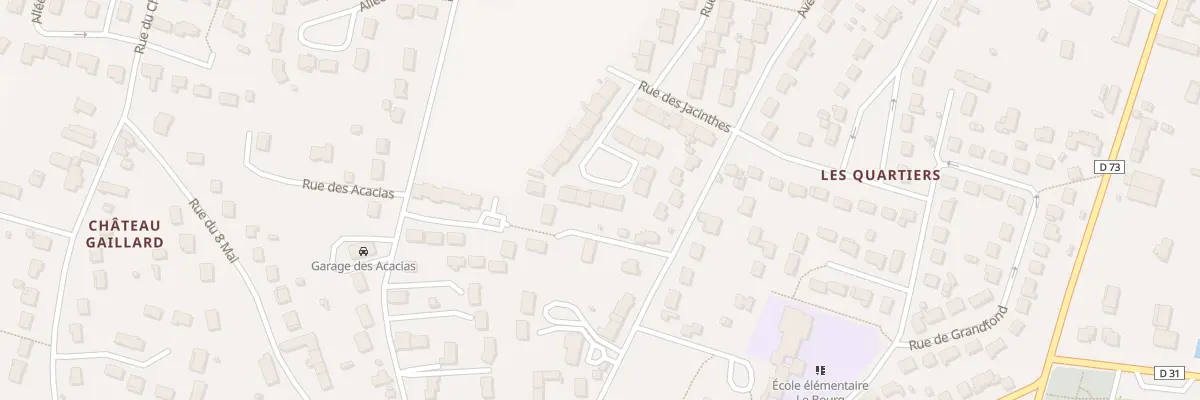 Plan du 6 Rue des Bouleaux à Trouy