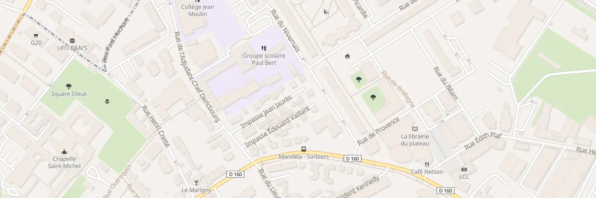 Plan du 16 Imp Jean Jaures à Chevilly-Larue