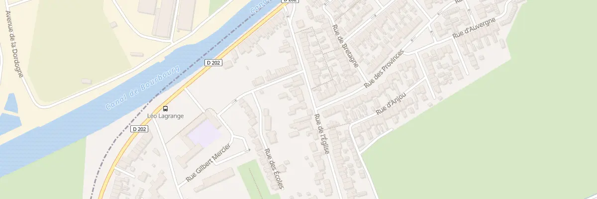 Plan du 33 Rue de l’Eglise à Cappelle-la-Grande