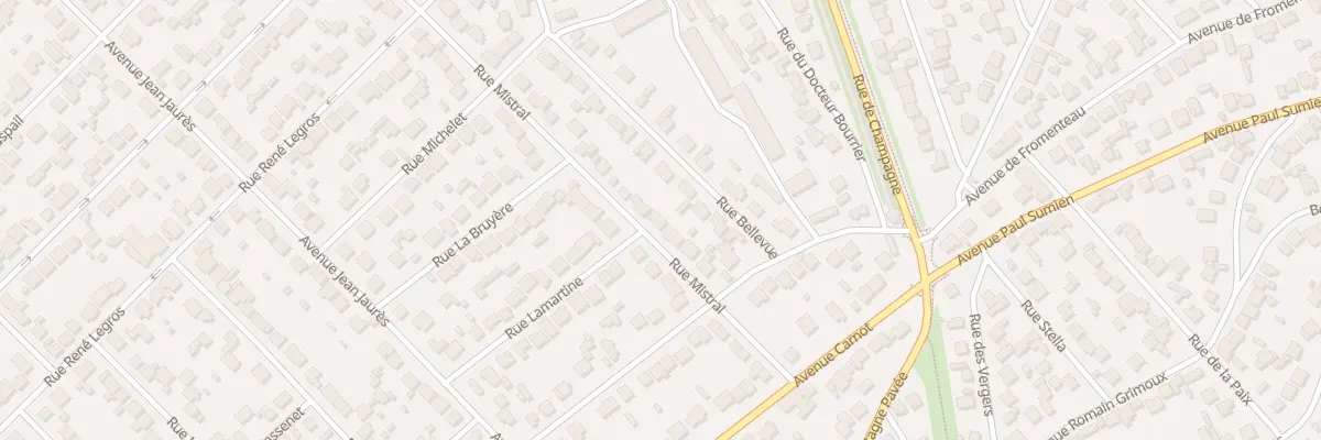 Plan du 8 Rue Mistral à Savigny-sur-Orge
