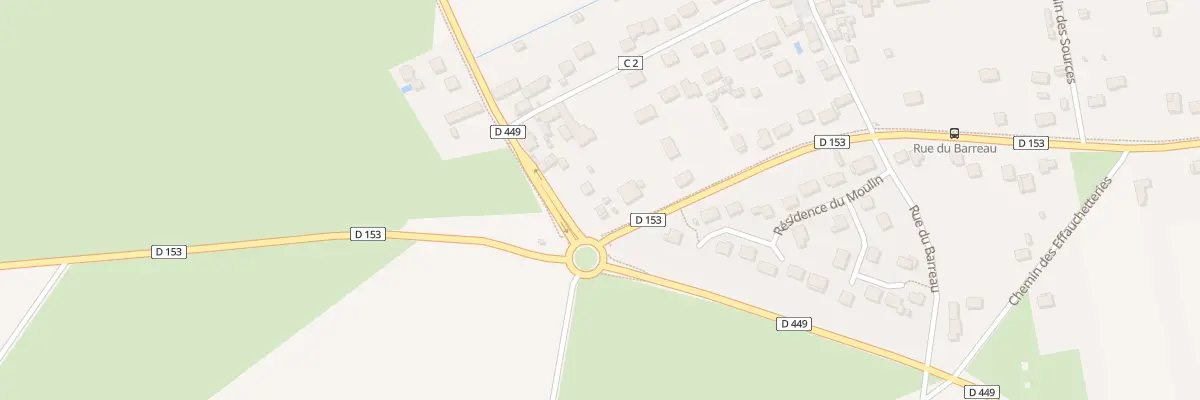 Plan du 53 N Rn 449 à Vayres-sur-Essonne