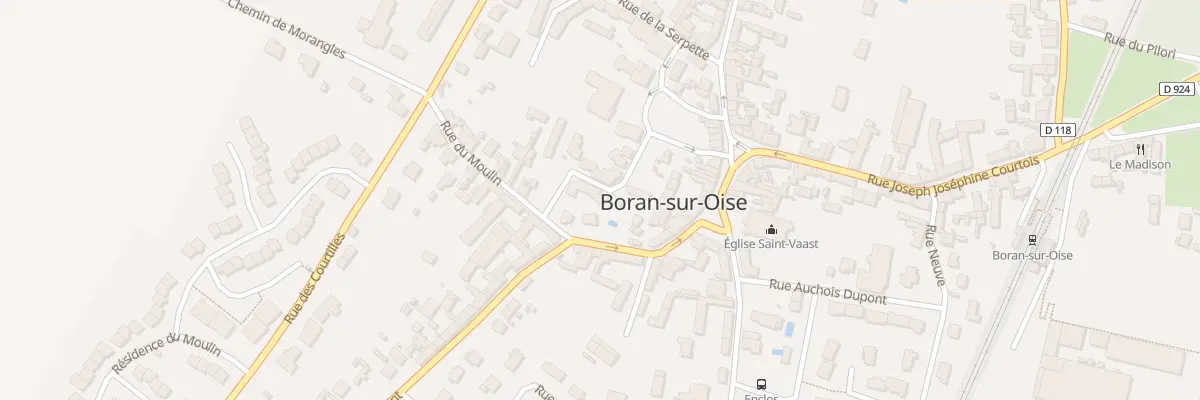 Plan du 14 Rue du Lion Bleu à Boran-sur-Oise