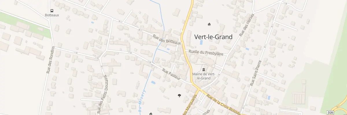 Plan du 2B Pl de la Mairie à Vert-le-Grand