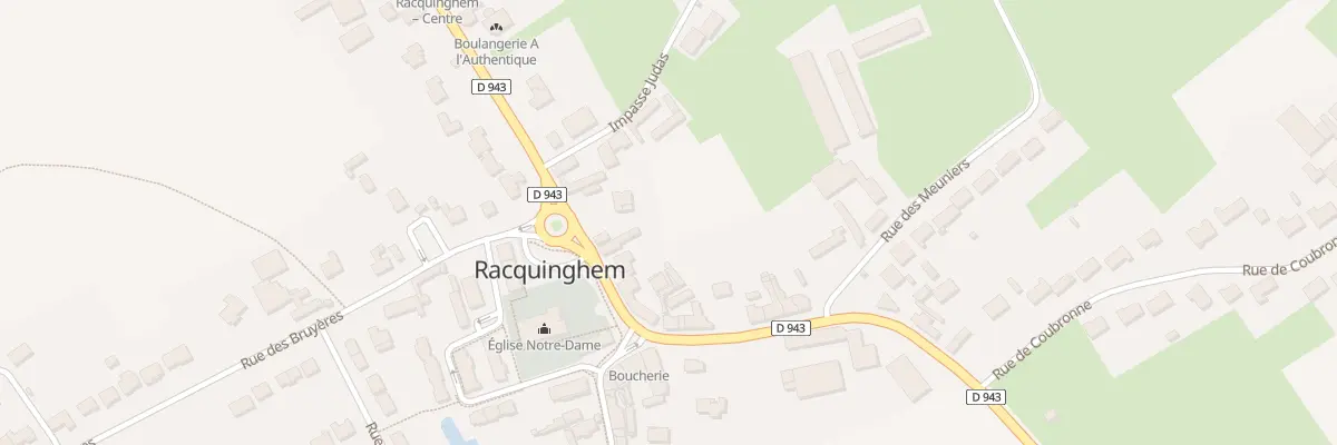 Plan du 63A Rue Nationale à Racquinghem