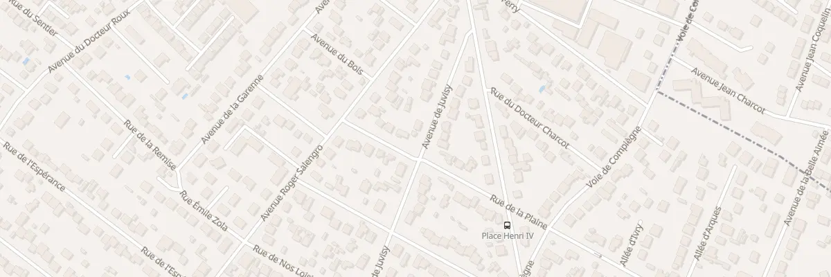 Plan du 18 Av de Juvisy à Morsang-sur-Orge