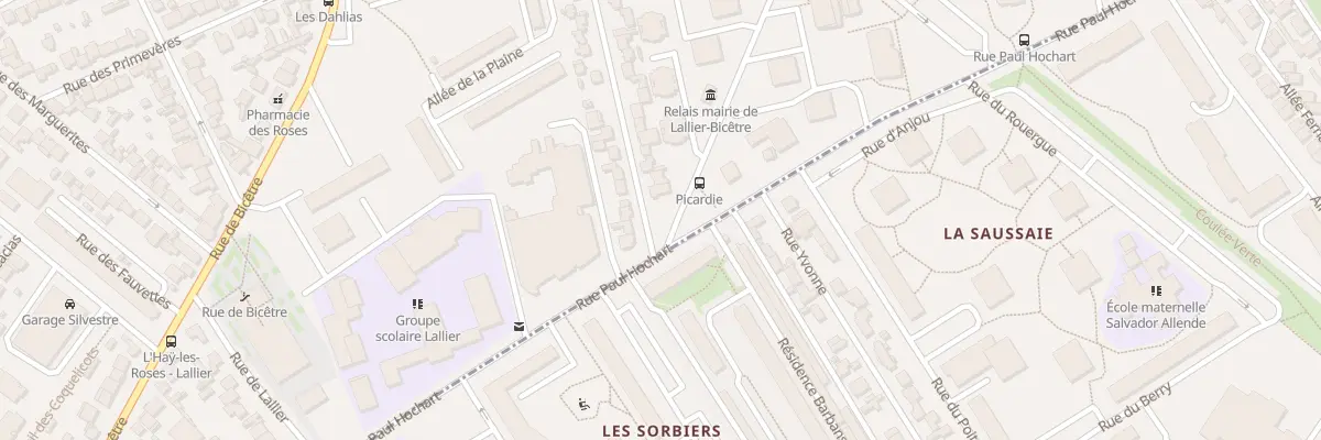 Plan du 6 Rue Béatrice à L’Haÿ-les-Roses