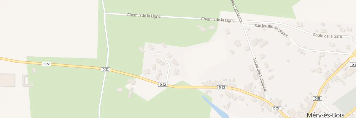 Plan du 3 Lot Plancheton à Méry-ès-Bois