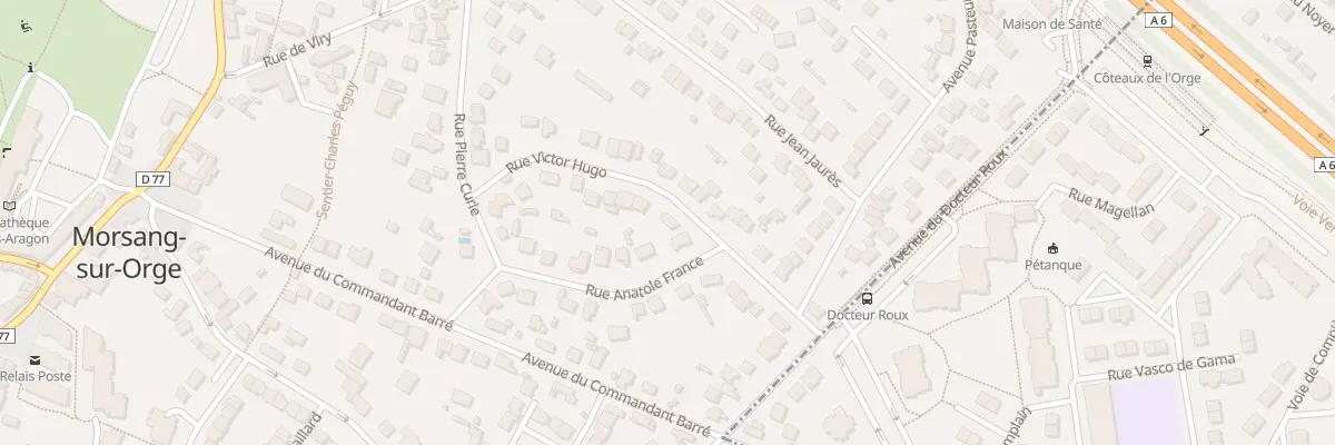 Plan du 14 Rue Victor Hugo à Morsang-sur-Orge