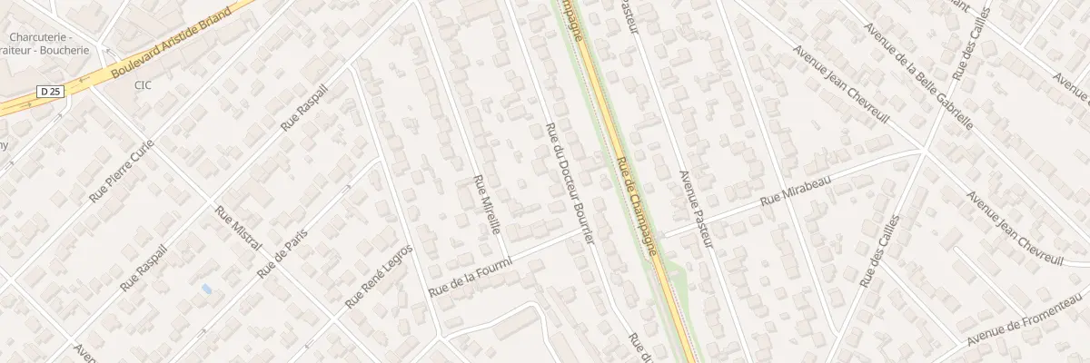 Plan du 39 Rue du Docteur Bourrier à Savigny-sur-Orge