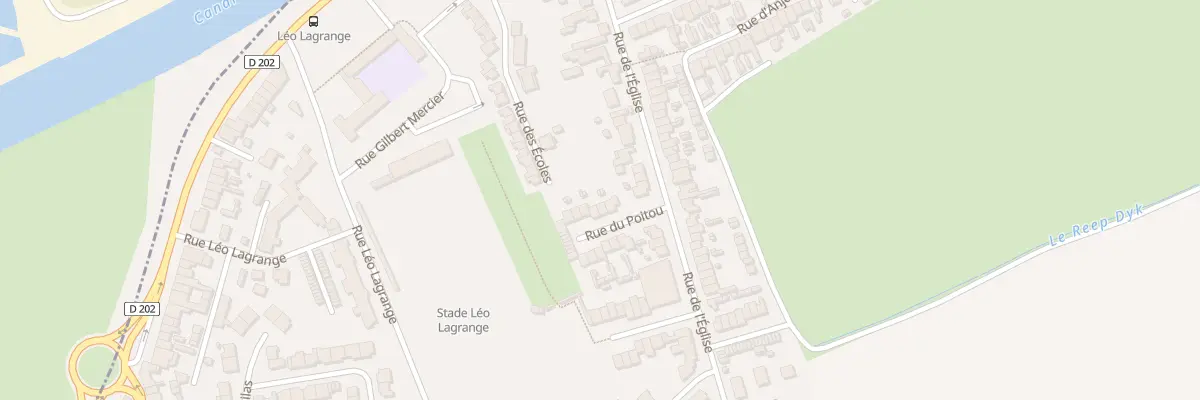 Plan du 5 Rue du Poitou à Cappelle-la-Grande