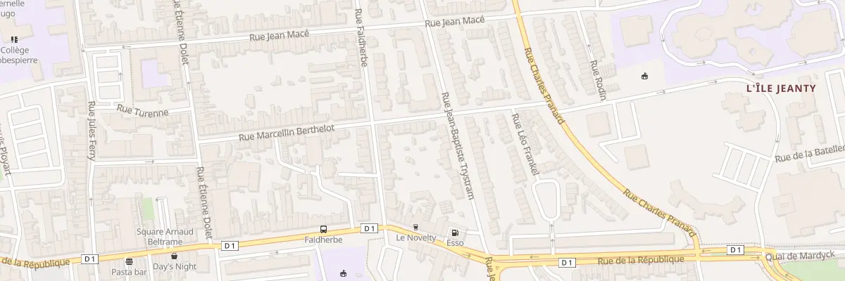 Plan du 5 Rue Marcellin Berthelot St Pol à Dunkerque