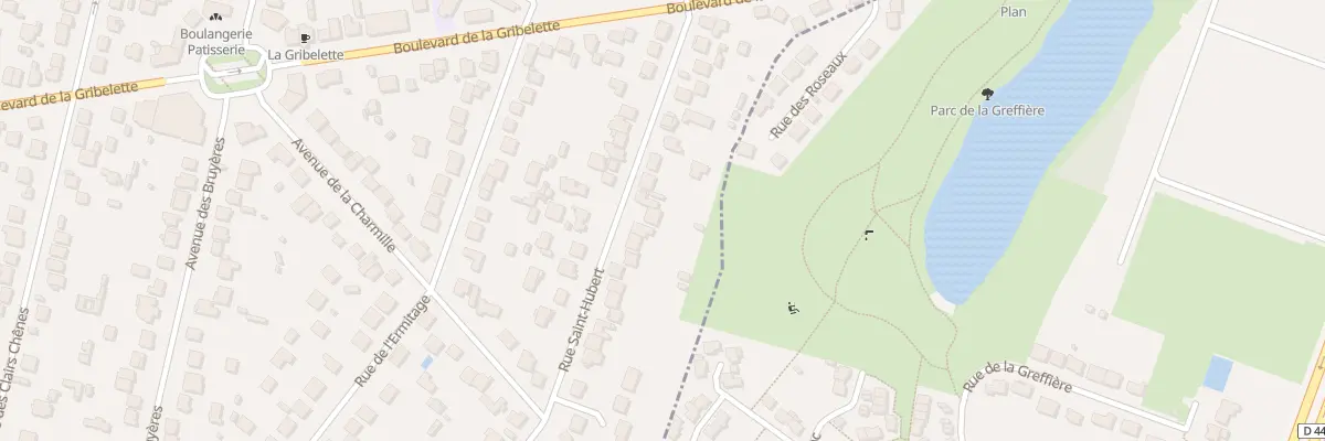 Plan du 23 Rue Saint Hubert à Morsang-sur-Orge