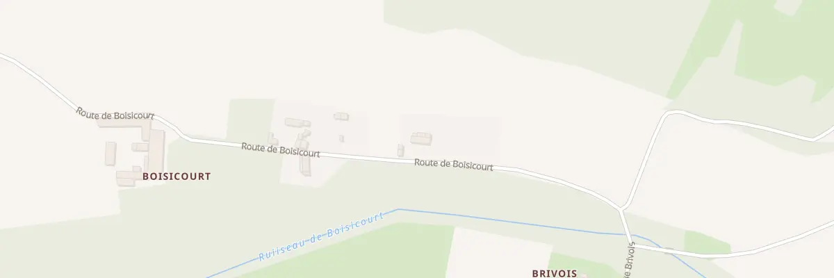 Plan du 871 Rte de Boisicourt à Bury