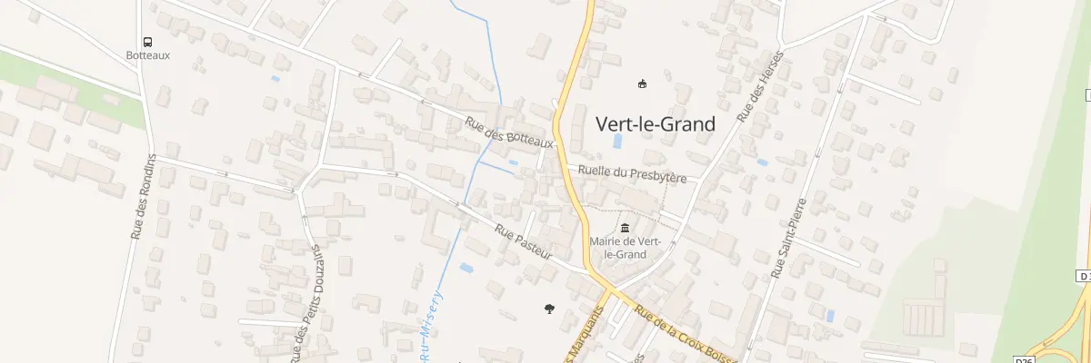 Plan du 2 Pl de la Mairie à Vert-le-Grand