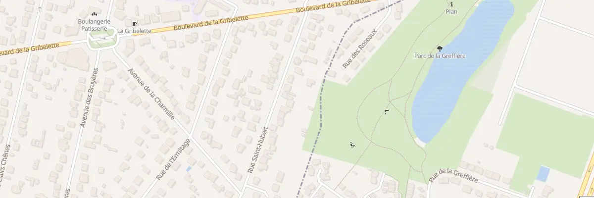 Plan du 21 Rue Saint Hubert à Morsang-sur-Orge