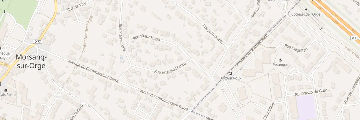 Plan du 14B Rue Victor Hugo à Morsang-sur-Orge