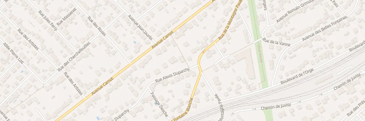 Plan du 57 Rue Alexis Duparchy à Savigny-sur-Orge