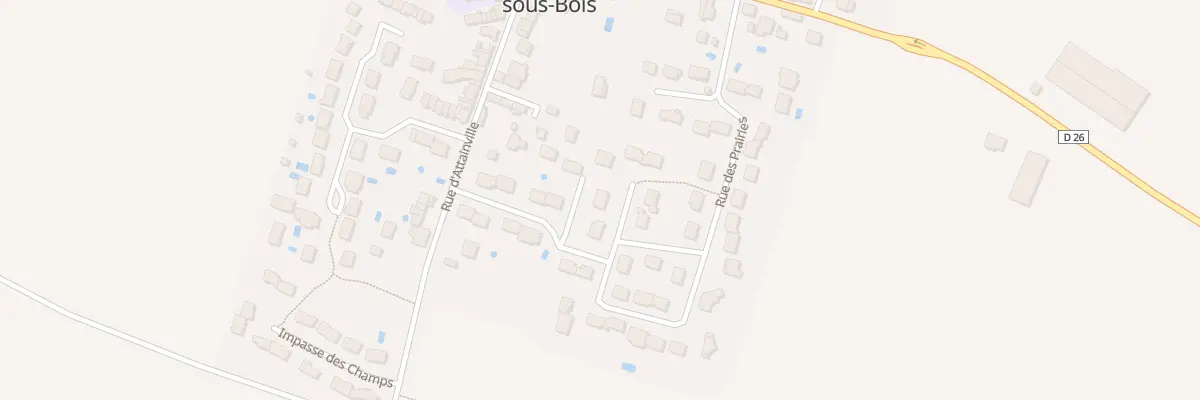 Plan du 29 Rue des Prairies à Villaines-sous-Bois