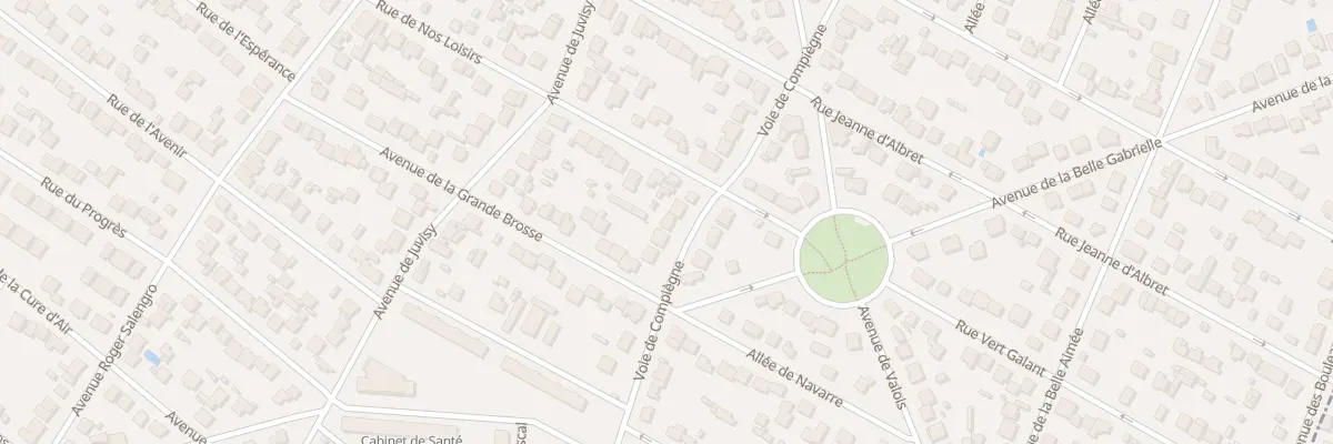 Plan du 73 Voie de Compiègne à Morsang-sur-Orge