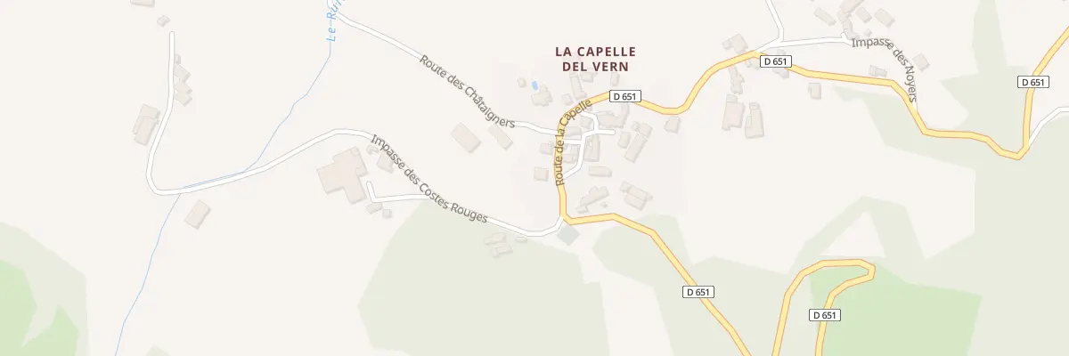 Plan du 5022 La Capelle Del Vern à Escandolières