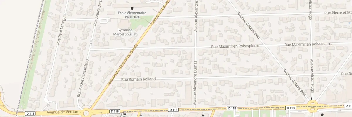 Plan du 131 Rue Maximilien Robespierre à Paray-Vieille-Poste