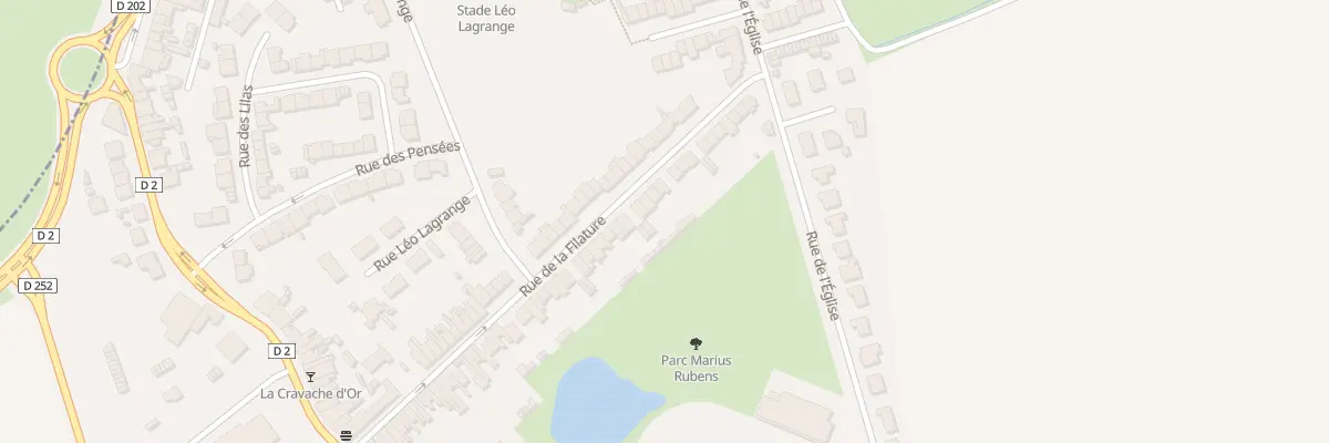 Plan du 74 Rue de la Filature à Cappelle-la-Grande