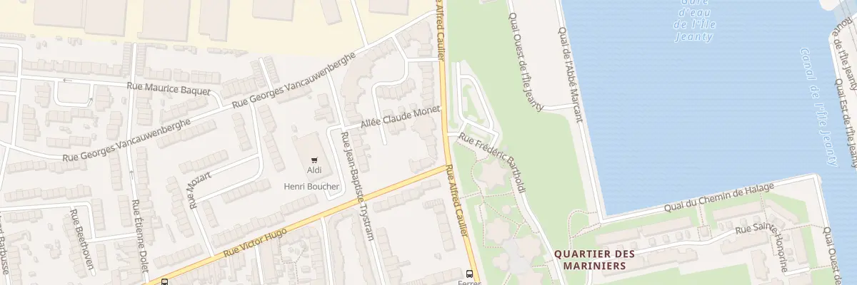 Plan du 33 Rue Alfred Caulier Saint Pol à Dunkerque