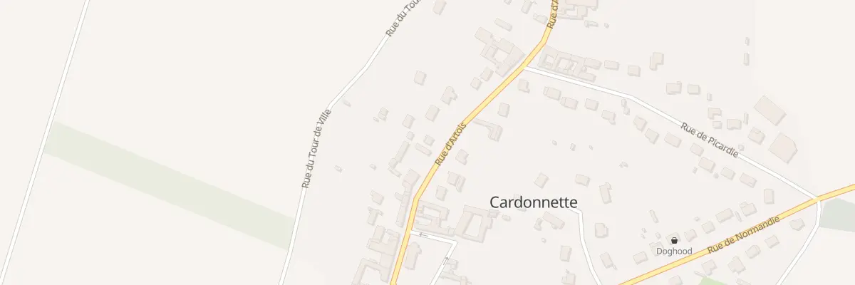 Plan du 9 Rue d’Artois à Cardonnette