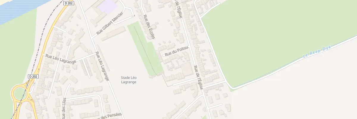 Plan du 4 Rue du Poitou à Cappelle-la-Grande