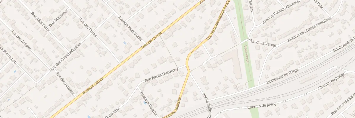 Plan du 61 Rue Alexis Duparchy à Savigny-sur-Orge