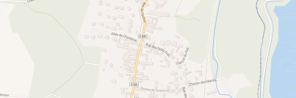 Plan du 35 Rue des Petits Prés à Cires-lès-Mello