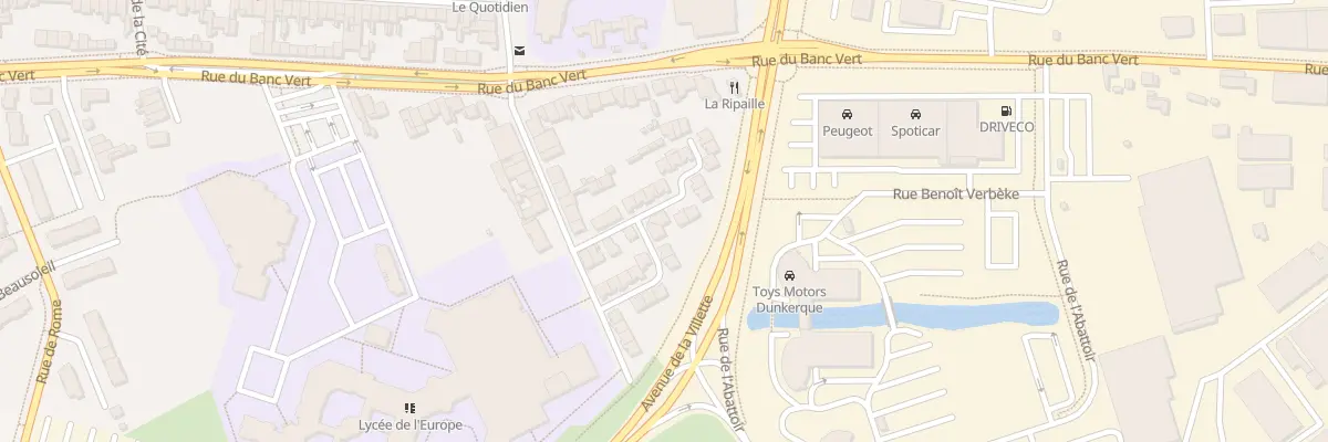Plan du 64 Rue de Figeac à Dunkerque