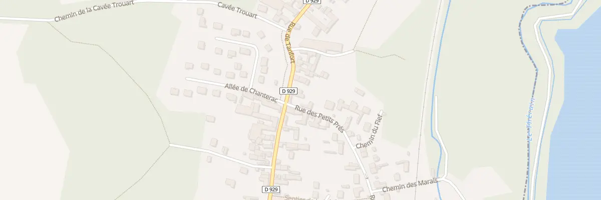 Plan du 38 Rue des Petits Prés à Cires-lès-Mello