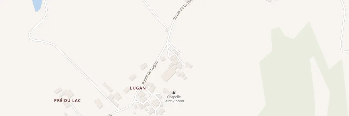 Plan du 5254 Lugan à Quins