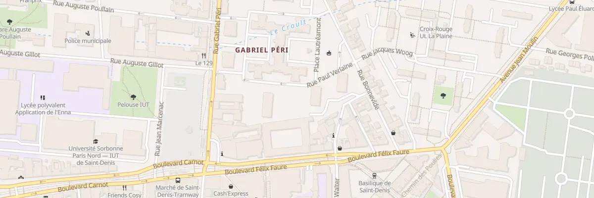 Plan du 41 Rue Albert Walter à Saint-Denis
