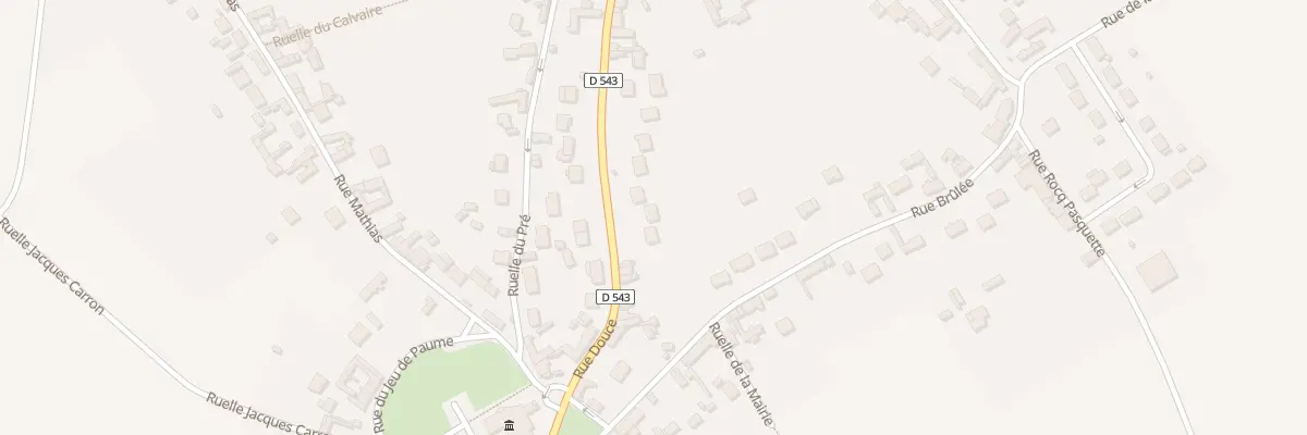 Plan du 252 Rue Douce à Wavignies