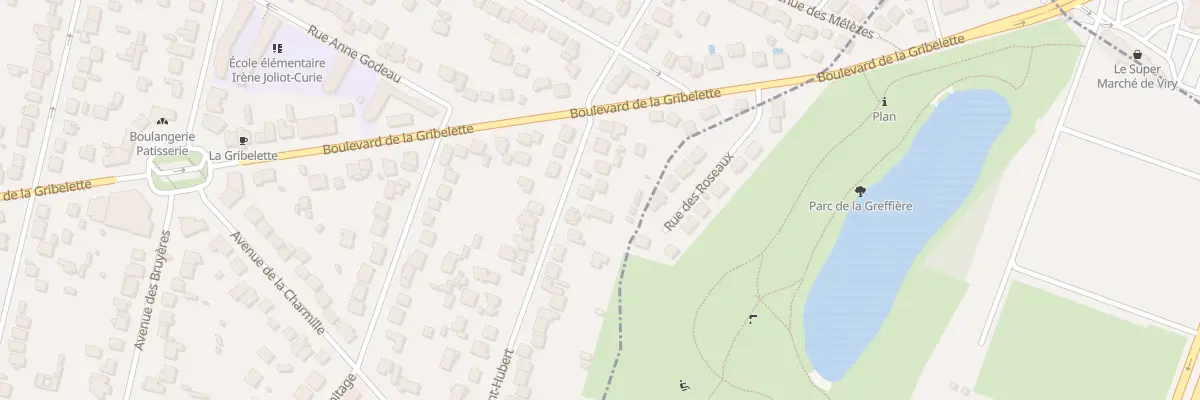 Plan du 9 Rue Saint Hubert à Morsang-sur-Orge