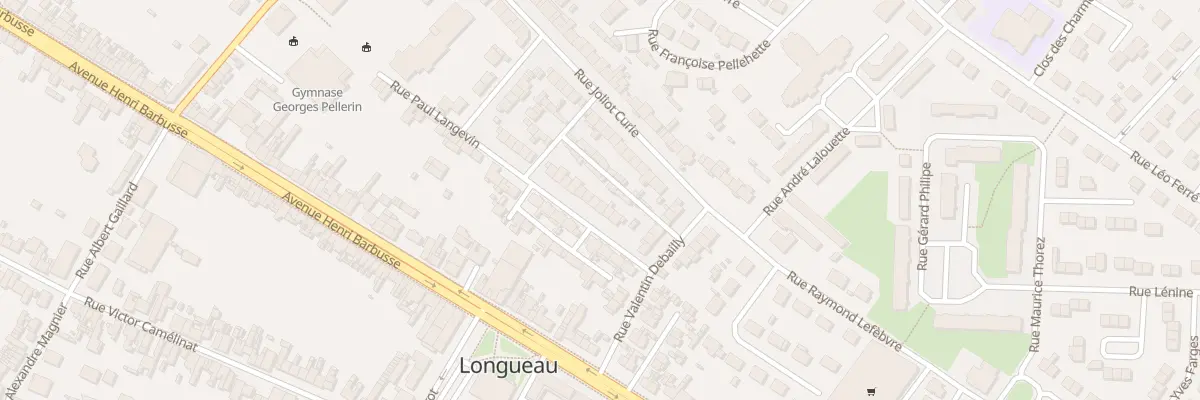 Plan du 21 Rue Paul Langevin à Longueau