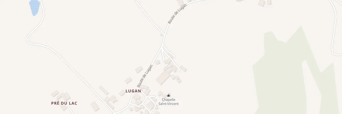 Plan du 5250 Lugan à Quins