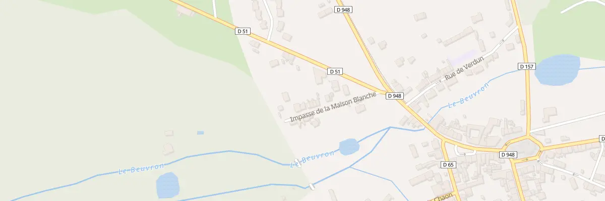 Plan du 5697 Imp de la Maison Blanche à Cerdon