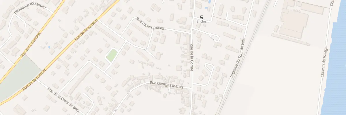 Plan du 24 Rue de la Comté à Boran-sur-Oise