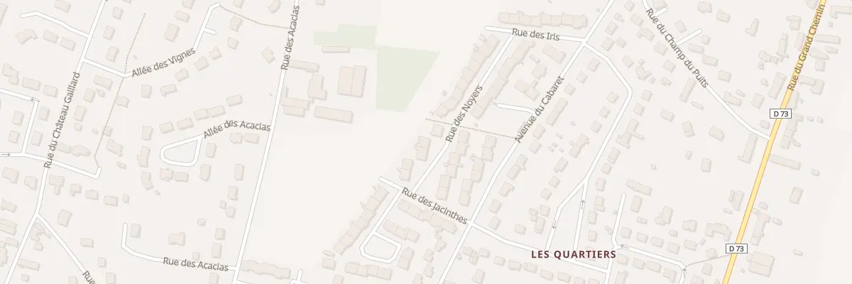 Plan du 7 Rue des Noyers à Trouy