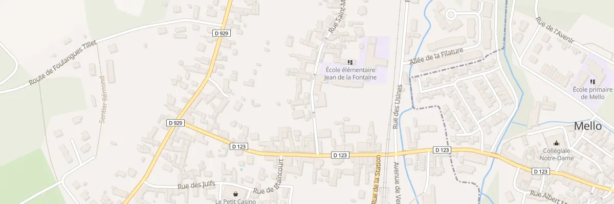 Plan du 30 Rue St Martin à Cires-lès-Mello