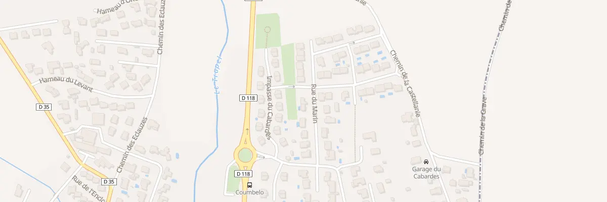 Plan du 13 Rue du Marin à Villegailhenc