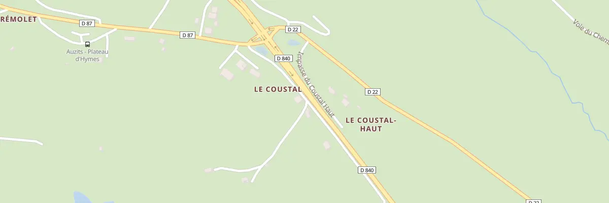 Plan du 150 Ctr Allee du Coustal à Auzits