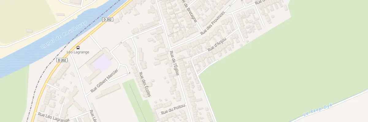Plan du 40 Rue de l’Eglise à Cappelle-la-Grande